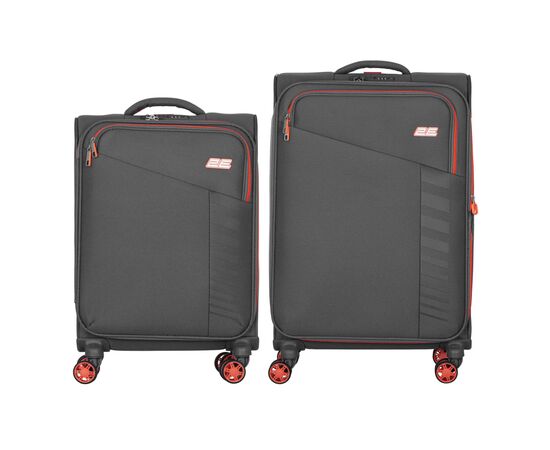 Набір валіз 2E Trek (M+S), сірі (2E-SPE-TREK-SET4-GR), зображення 4