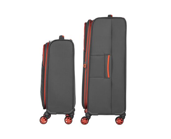 Набір валіз 2E Trek (M+S), сірі (2E-SPE-TREK-SET4-GR), зображення 7