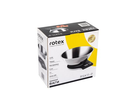 Весы кухонные Rotex RSK11-P, изображение 3