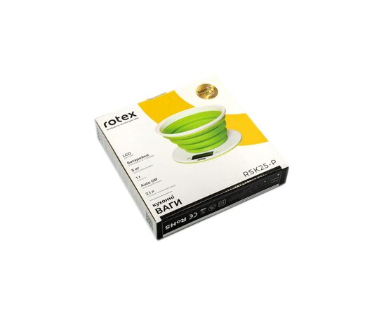 Весы кухонные Rotex RSK25-P, изображение 3