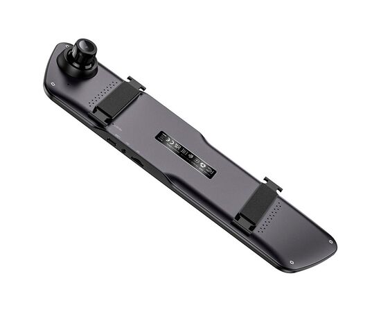 Видеорегистратор HOCO DV4 4.5-inch rearview mirror driving recorder dual-channel Black (6942007616782), изображение 4