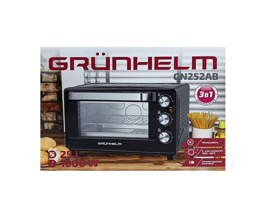 Электропечь Grunhelm GN252AB, изображение 11
