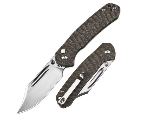 Нож CJRB Bowie Pyrite AR-SFII Micarta OD Green (J1942-ODG), изображение 7