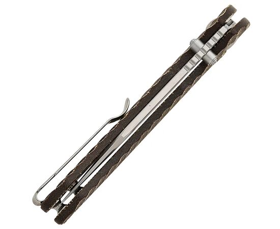 Нож CJRB Bowie Pyrite AR-SFII Micarta OD Green (J1942-ODG), изображение 8