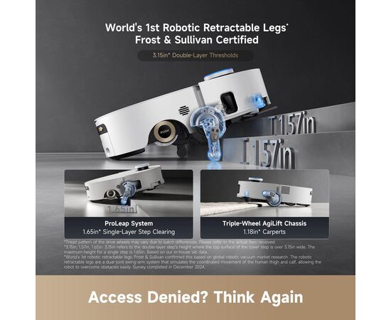 Пилосос Dreame Aqua 10 Ultra Roller Complete White (RLH71DE-1-wh), зображення 29