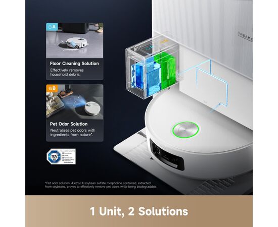 Пилосос Dreame Aqua 10 Ultra Roller Complete White (RLH71DE-1-wh), зображення 38