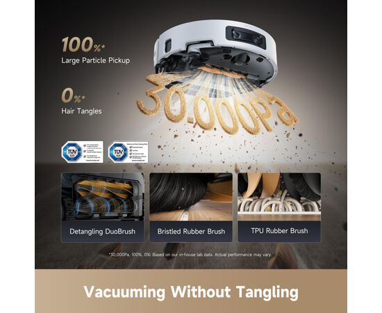 Пилосос Dreame Aqua 10 Ultra Roller Complete White (RLH71DE-1-wh), зображення 39