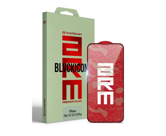 Скло захисне Armorstandart Icon Apple iPhone 16e / 14 / 13 / 13 Pro Black (ARM79553)