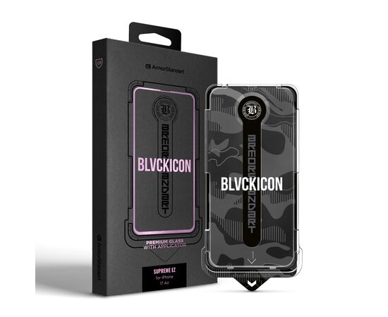 Скло захисне Armorstandart Icon Supreme EZ iPhone 17 Air Black (ARM86409)