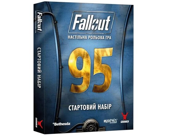 Настільна гра Geekach Games Fallout. Рольова гра - Стартовий набір (укр.) (GKRP0028)