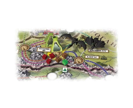 Настільна гра Geekach Games Володар Перснів. Доля братства (The Lord of the Rings: Fate of the Fellowship) (укр.) (GKCH0245), зображення 8