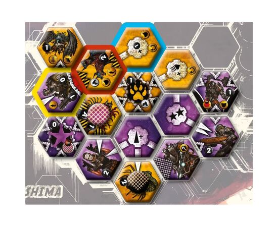 Настільна гра Geekach Games Нейрошима Гекс. Битва: Сталева поліція проти Чудовиськ (Neuroshima Hex: Battle) (укр.) (GKCH0273), зображення 3