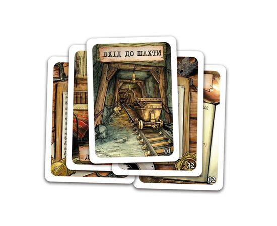 Настольная игра Geekach Games Шерлок. Дальний Запад. Проклятая шахта (Sherlock Far West: The Cursed Mine) (укр.) (GKCH0253), изображение 2
