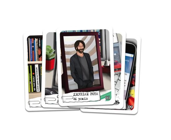 Настольная игра Geekach Games Шерлок. Пропавший без вести (Whereabouts Unknown) (укр.) (GKCH0255), изображение 2