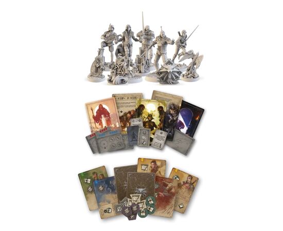 Настольная игра Geekach Games Ведьмак. Путь назначения – Делюкс (The Witcher: Path of Destiny – Deluxe) (укр.) (GKCH206PD), изображение 3