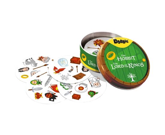 Настольная игра Geekach Games Доббль Властелин Колец и Гобит (Dobble: The Lord of the Rings & Hobbit) (укр.) (GKCH0266), изображение 2