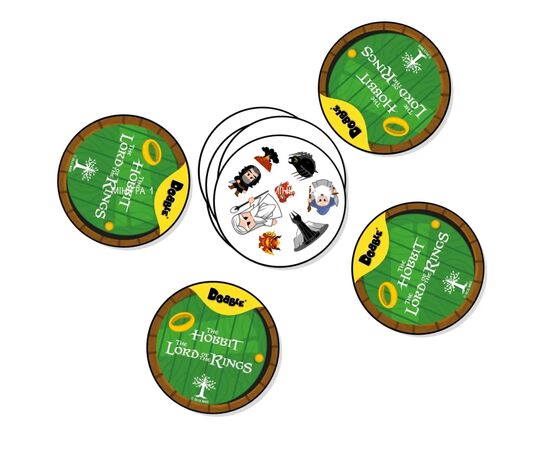 Настольная игра Geekach Games Доббль Властелин Колец и Гобит (Dobble: The Lord of the Rings & Hobbit) (укр.) (GKCH0266), изображение 4