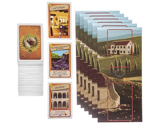 Настільна гра Kilogames Виноробство: Тоскана. Основне видання (Viticulture Tuscany Essential Edition) (укр.) (KG-2260), зображення 5