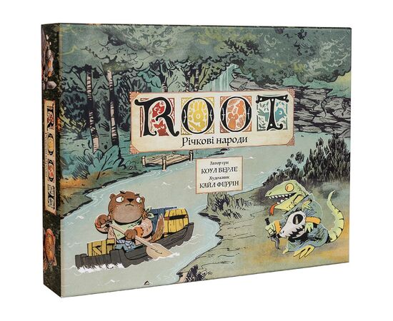 Настільна гра Kilogames Root. Річкові народи, укр (доповнення) (Root: The Riverfolk Expansion) (KG-1910)