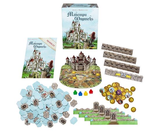 Настільна гра Kilogames Майстри Фортець (Castle Builder) (укр.) (KG-1805), зображення 2