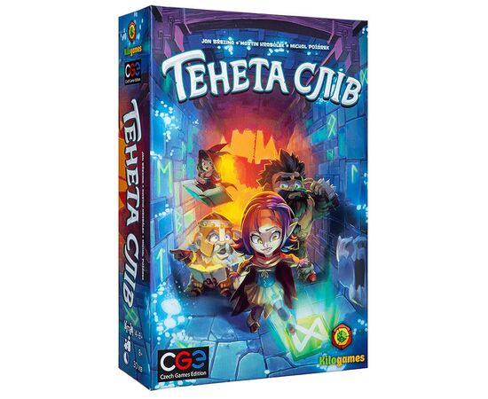 Настільна гра Kilogames Тенета слів (Trapwords) (укр.) (KG-2300)