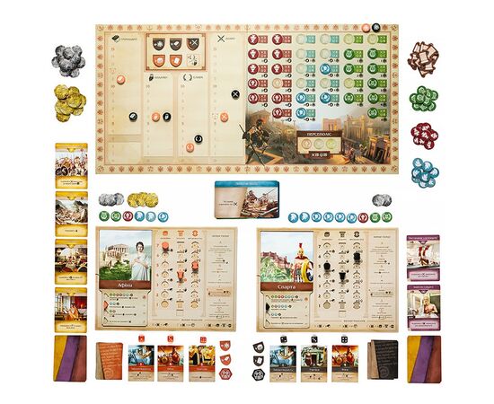 Настільна гра Kilogames Хора. Розквіт імперії (Khora. Rise of Empire) (укр.) (KG-2640), зображення 3