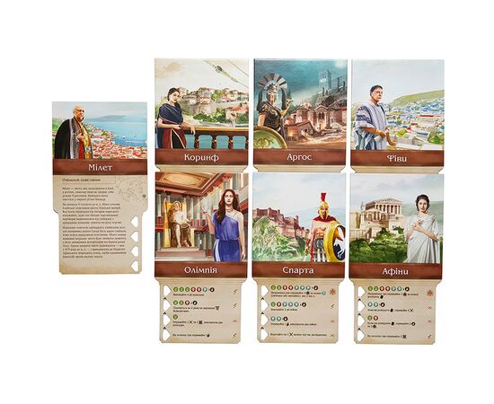 Настільна гра Kilogames Хора. Розквіт імперії (Khora. Rise of Empire) (укр.) (KG-2640), зображення 6