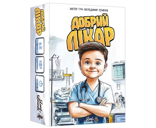 Настільна гра Lord of Boards Добрий лікар (укр.) (LOB2506UA)