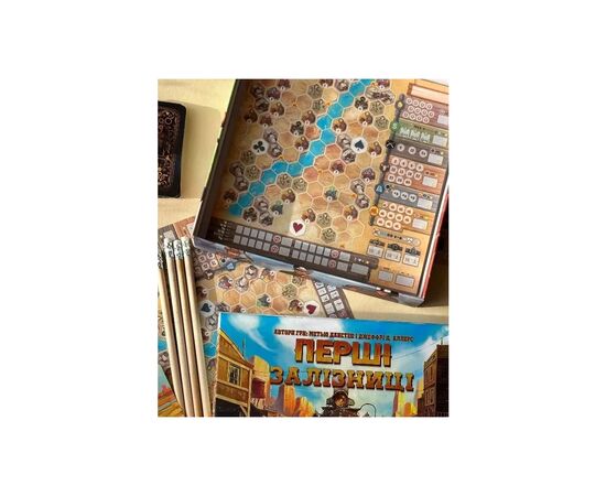Настольная игра Lord of Boards Первые Железные дороги (Pioneer Rails) (укр.) (LOB2318UA), изображение 5