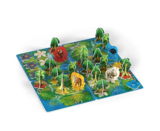 Настольная игра Lord of Boards HUTAN: Жизнь в тропиках (HUTAN: Life in the Rainforest) (укр.) (LOB2411UA), изображение 5