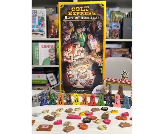 Настільна гра Lord of Boards Кольт Експрес: з 10-ю річницею (Colt Express: Happy 10th Anniversary) (укр.) (LOB2117UA_exp), зображення 2