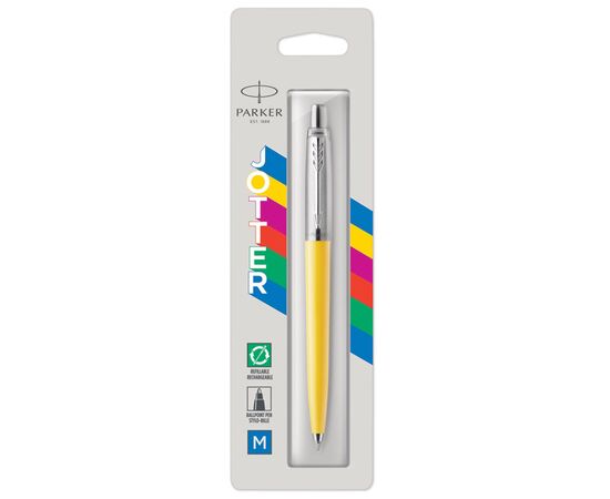 Ручка шариковая Parker JOTTER 17 Original Yellow CT BP блистер (15 336), изображение 2