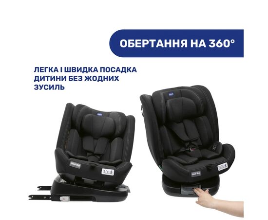 Автокресло Chicco Unico Evo i-Size Air black (8058664167302) (87030.95), изображение 5