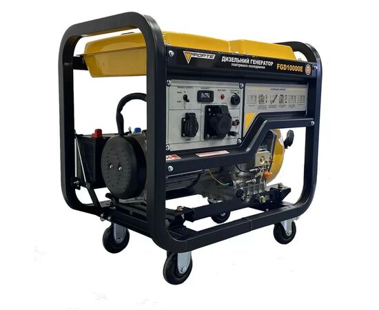 Генератор Forte дизельний FGD10000E 7kW (130608), зображення 3