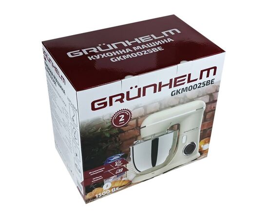 Кухонный комбайн Grunhelm GKM0025BE, изображение 11