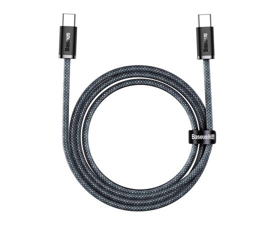 Дата кабель USB-C to USB-C 2.0m 100W slate gray Baseus (CALD000316)