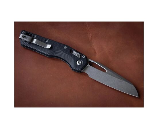 Ніж Microtech MSI Stonewashed G10 Black (210-10FLGTBK), зображення 6