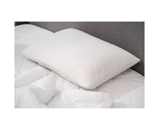 Подушка Ardesto Sleepwell, 40х60см, прямоугольная, пена мемори, белая (ART4060SHP), изображение 6