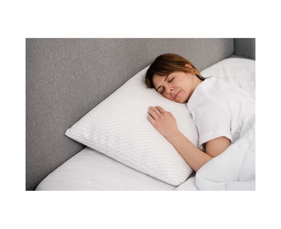 Подушка Ardesto Sleepwell, 40х60см, прямоугольная, пена мемори, белая (ART4060SHP), изображение 9