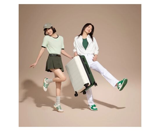 Валіза Xiaomi Ninetygo Rhine Luggage 28" White+Green (6941413222150), зображення 5