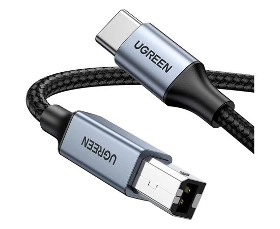 Кабель для принтера USB-C to BM 1.0m black UGREEN (45034)
