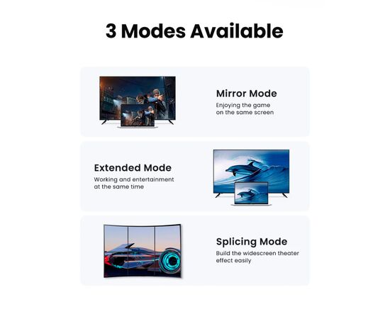 Кабель мультимедийный DisplayPort M to DisplayPort M 2.0m 16K DP118 black UGREEN (15384), изображение 8