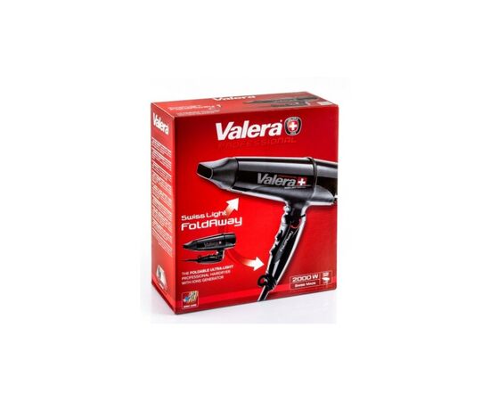 Фен Valera Swiss Light 5400 Fold-Away Ionic Tourmaline Black (SL5400T), зображення 5
