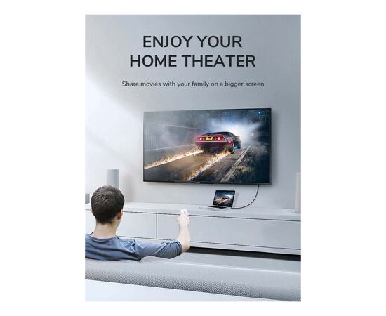 Кабель мультимедийный DisplayPort M to HDMI M 1.8m 4K30Hz Cabletime (CA915323), изображение 7