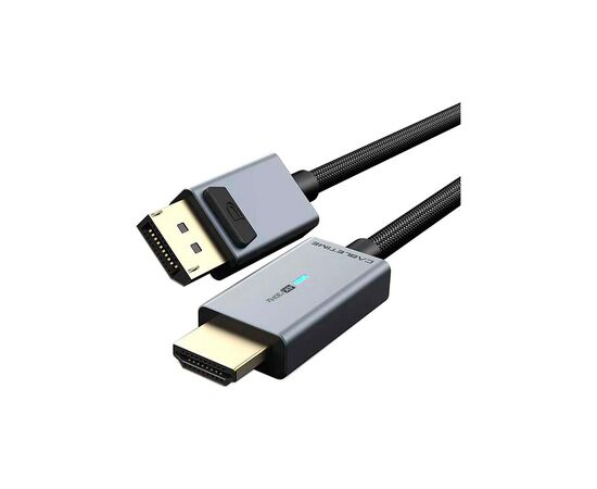 Кабель мультимедийный DisplayPort M to HDMI M 1.8m 4K30Hz Cabletime (CA915323)