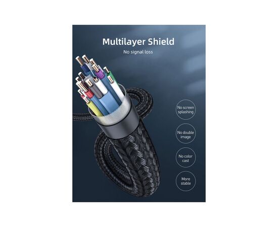 Кабель мультимедийный DisplayPort M to HDMI M 3.0m 4K60Hz Cabletime (CA915330), изображение 6