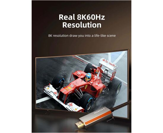 Кабель мультимедійний DisplayPort M to HDMI M 8K60Hz Cabletime (CA916405), зображення 9