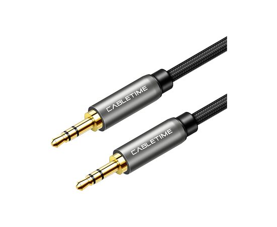 Кабель мультимедийный 3.5mm M to 3.5mm M 1.8m Cabletime (CA915262), изображение 2