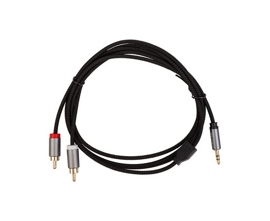 Кабель мультимедийный 3.5mm M to 2xRCA M 1.8m Cabletime (CA914005)