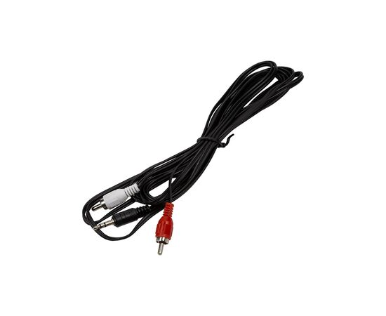 Кабель мультимедийный 3.5mm M to 2xRCA M 2.5m PowerPlant (CA914326), изображение 2